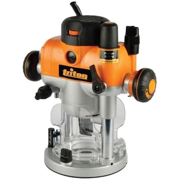 Dual-mode precisionsdoppfräs - TRITON - SILVERLINE - 2400 W - Trä - 12 mm - Mjukstart