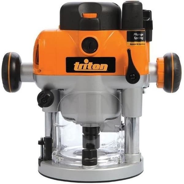 Dual-mode precisionsdoppfräs - TRITON - SILVERLINE - 2400 W - Trä - 12 mm - Mjukstart