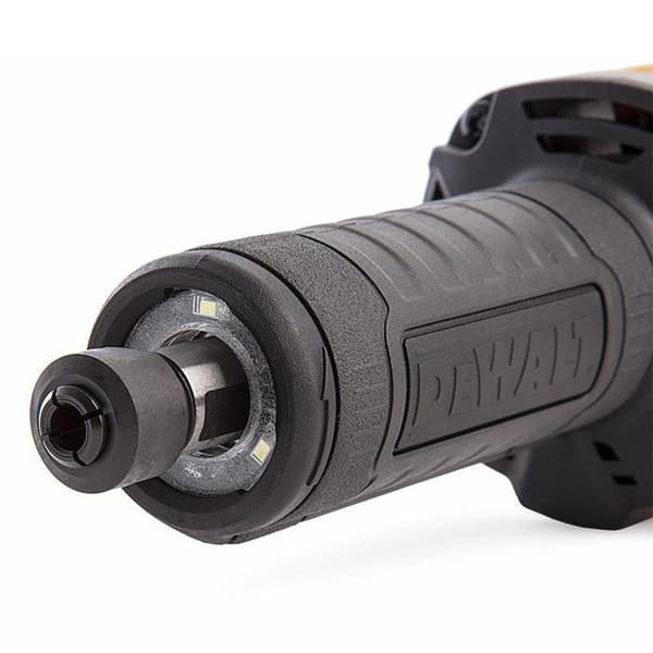 DEWALT DCG426P2-QW XR 18V sladdlös rak slipmaskin med 2 5Ah batterier, laddare och fodral