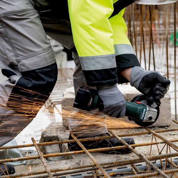 Vinkelslip - METABO - W 18 L 9-125 - Trådlös - 125 mm - Professionell