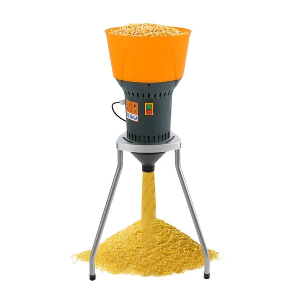 Elektrisk Kornkvarn, 300-400 kg/h Produktivitet, 6,5 l/13,7 l Tratt