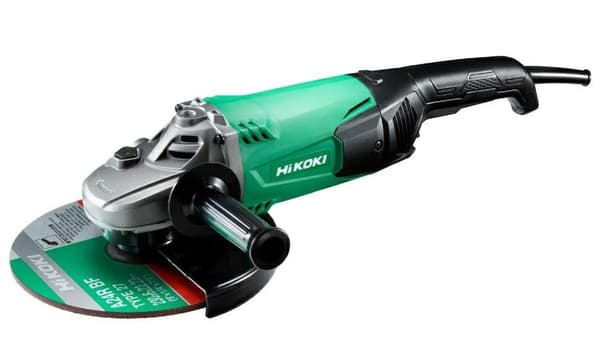 HIKOKI KULMAHIOMAKONE 230 mm/2200 W G23SWU2 UGZ TASAINEN ALKU