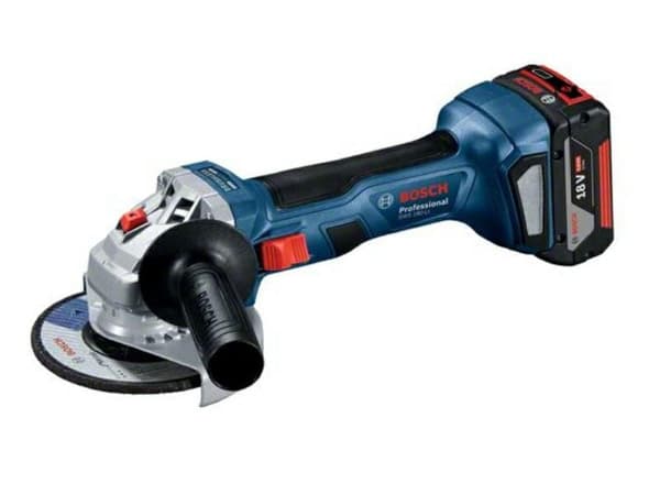 Bosch kulmahiomakone 125 mm GWS 180-LI 2x4.0Ah kotelossa