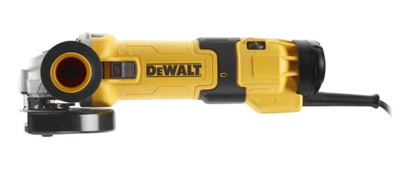 1500 W:n 125 mm:n kulmahiomakone pehmeällä käynnistyksellä. Nopeudensäätö - 2800–10500 rpm.