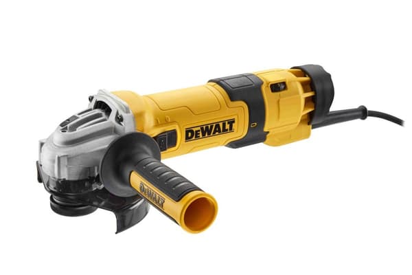 1500 W:n 125 mm:n kulmahiomakone pehmeällä käynnistyksellä. Nopeudensäätö - 2800–10500 rpm.