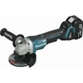 Miniatyrbild 3 av 4: 18V 125mm kvarn + 2 5Ah batterier + snabbladdare + MAKPAC box - MAKITA - DGA508RTJ