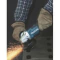 Miniatyrbild 4 av 4: 18V 125mm kvarn + 2 5Ah batterier + snabbladdare + MAKPAC box - MAKITA - DGA508RTJ