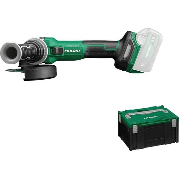 HIKOKI G1813DEW2Z Trådlös vinkelslip 18V Brushless 125mm