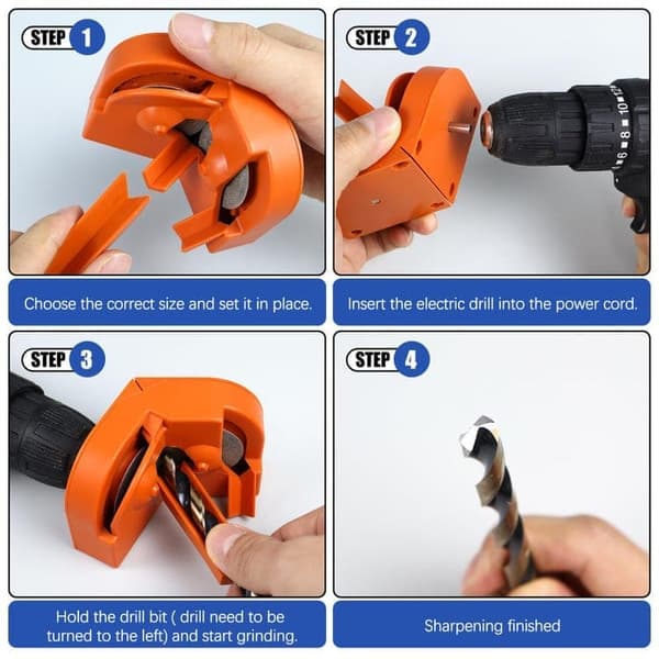 OBOSOE Borrslip / Borrslipmaskin 2-16 mm – Universal borrslip för elektrisk borr