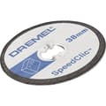 Miniatyrbild 1 av 4: 5 Pack plastkapskivor SpeedClic Dremel SC476 Dremel SC476 38 mm 5 st