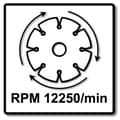 Miniatyrbild 3 av 4: Makita D-61139 DIAMAK Diamantkapskiva Diameter 125 mm Inner-Ø 22.23/20 mm 1 st