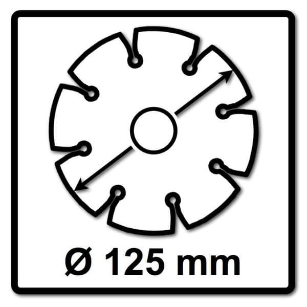 Makita D-61139 DIAMAK Diamantkapskiva Diameter 125 mm Inner-Ø 22.23/20 mm 1 st