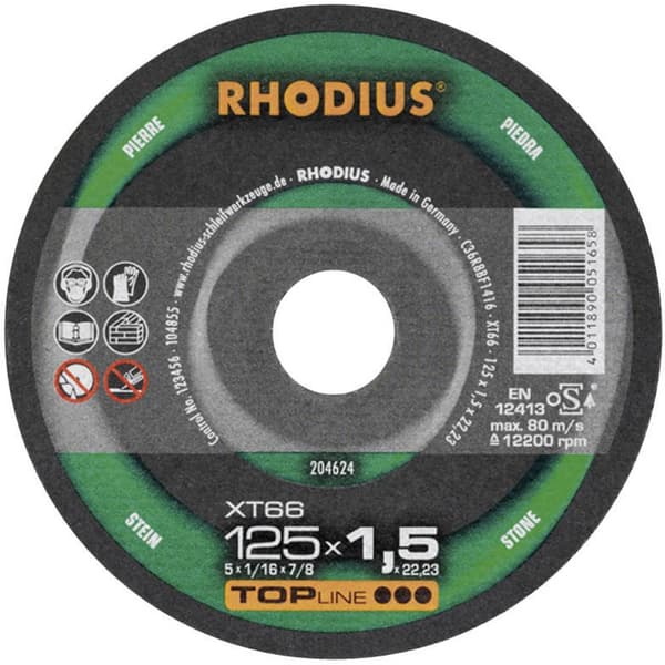 Rhodius XT 66 204623 Separationspår rakt 180 mm 22.23 mm 1 st