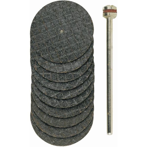 10-pack kapskivor i aluminiumoxid med vävbindning Proxxon Micromot 28 808 22 mm 10 st