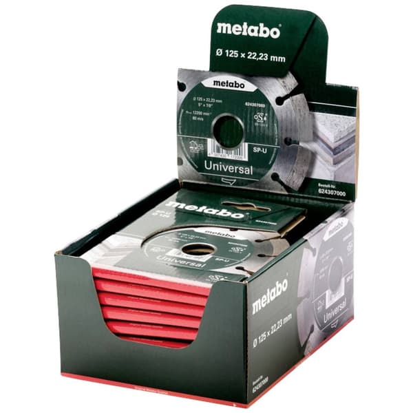 Metabo 624307000 Diamantkapskiva Diameter 125 mm Inner-Ø 22.23 mm 1 st