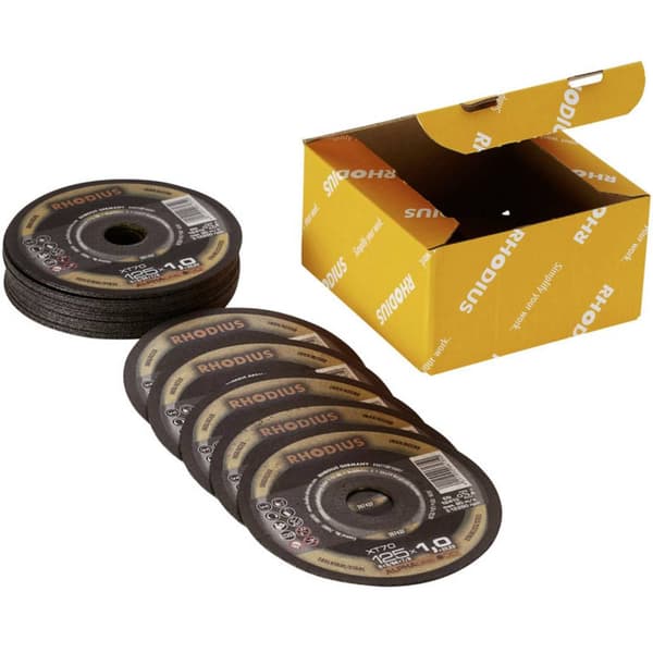 Rhodius XT70 PACK 211081 Separationspår rakt 125 mm 22.23 mm 50 st