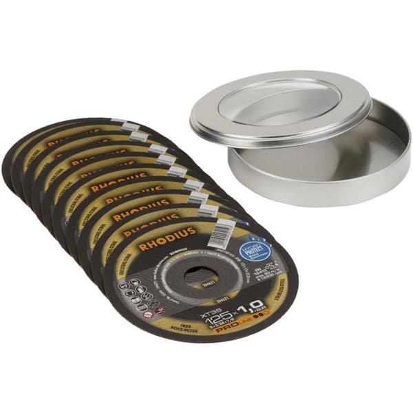 Rhodius XT38 210748 Separationspår rakt 125 mm 22.23 mm 10 st
