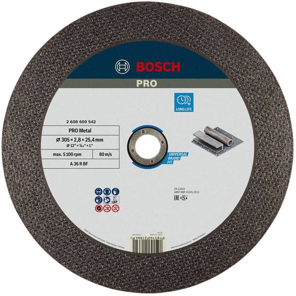 Bosch Accessories 2608600542 2608600542 Separationspår rakt 300 mm 25.4 mm 1 st