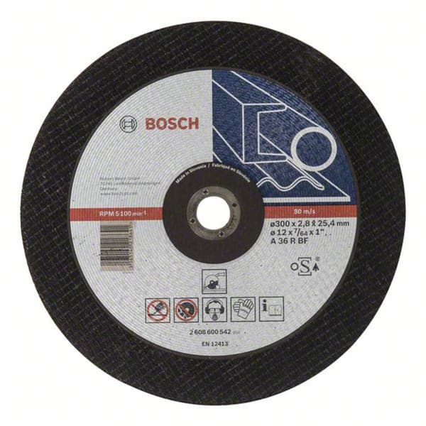 Bosch Accessories 2608600542 2608600542 Separationspår rakt 300 mm 25.4 mm 1 st