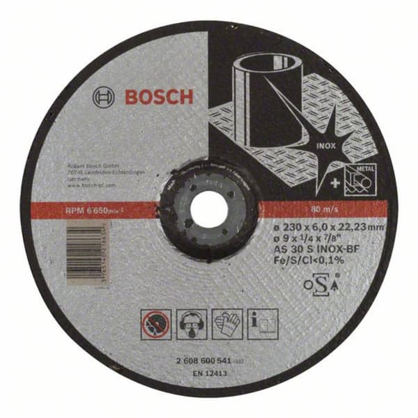 Bosch Accessories 2608600541 Skrubbskiva bockad 230 mm 22.23 mm 1 st