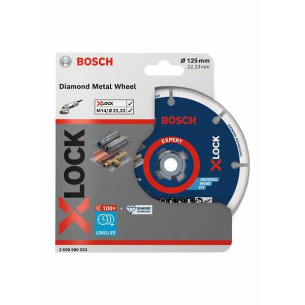 Bosch Accessories 2608900533 X-LOCK Diamantkapskiva Diameter 125 cm 1 st