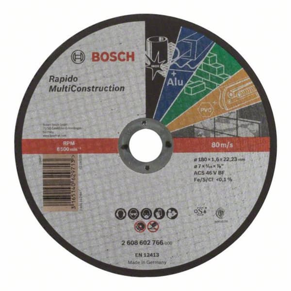 Bosch Accessories 2608602766 Separationspår rakt 180 mm 22.23 mm 1 st