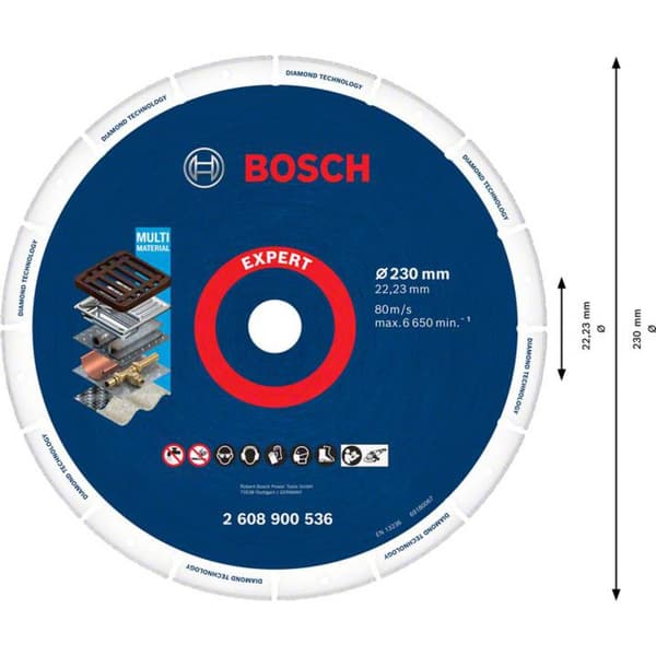 Bosch Accessories 2608900536 M14 Diamantkapskiva Diameter 230 mm 1 st