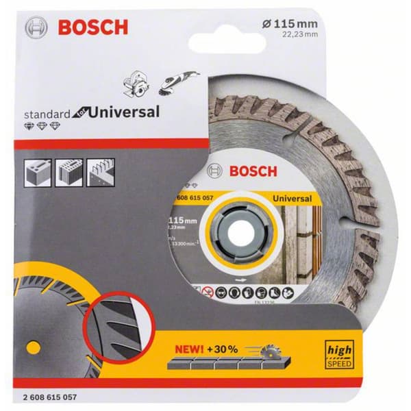 Bosch Accessories 2608615057 Standard for Universal Speed Diamantkapskiva Diameter 115 mm 1 st