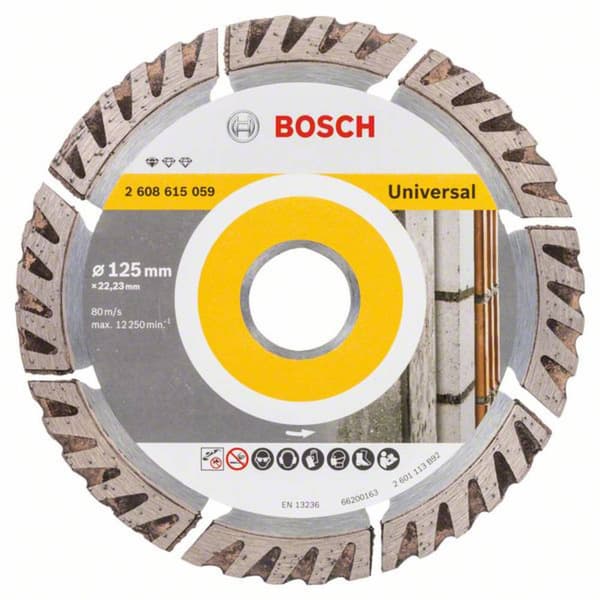 Bosch Accessories 2608615059 Standard for Universal Speed Diamantkapskiva Diameter 125 mm 1 st