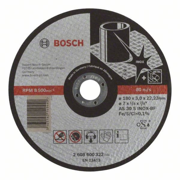 Bosch Accessories 2608600322 2608600322 Separationspår rakt 180 mm 22.23 mm 1 st