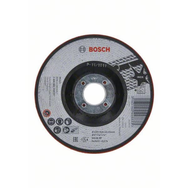 Bosch Accessories 2608602218 Skrubbskiva rak 125 mm 22.23 mm 1 st