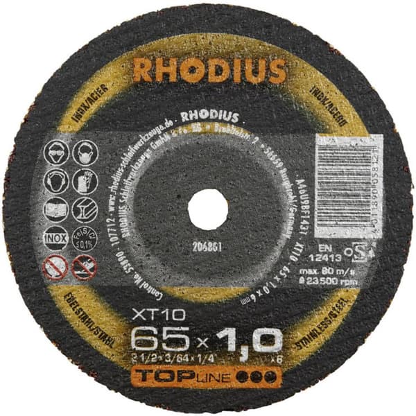 Rhodius XT10 MINI 206804 Separationspår rakt 75 mm 10 mm 1 st