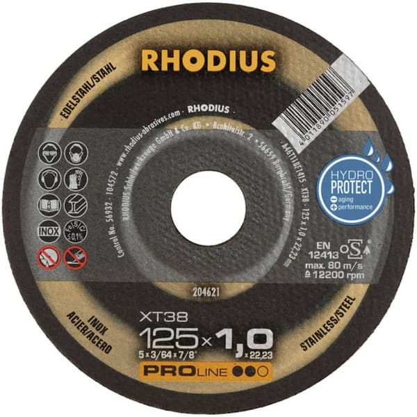 Rhodius XT38 205702 Separationspår rakt 230 mm 22.23 mm 1 st