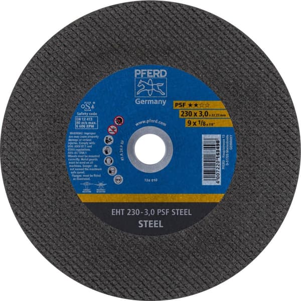 PFERD PSF STEEL 69198291 Separationspår rakt 230 mm 22.23 mm 5 st