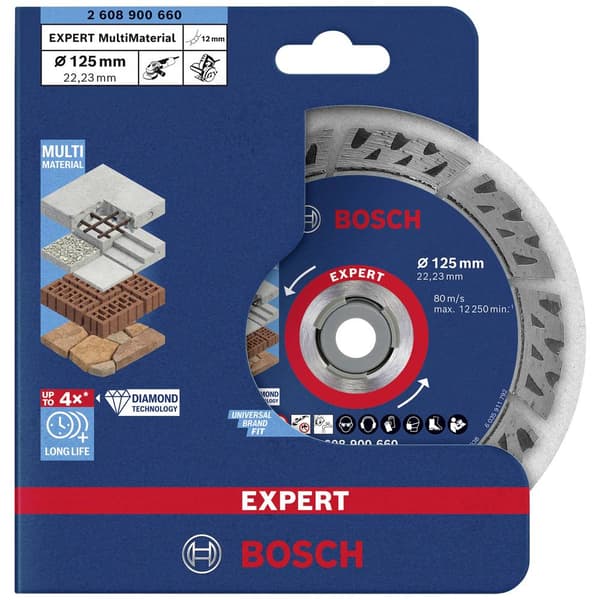 Diamantkapskiva Bosch Accessories 2608900660 Diameter 125 mm 1 st