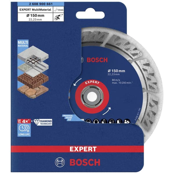 Diamantkapskiva Bosch Accessories 2608900661 Diameter 150 mm 1 st