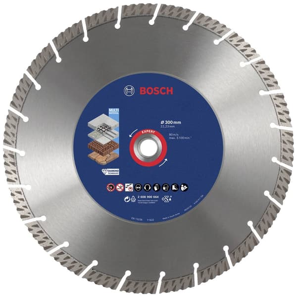 Bosch Accessories 2608900664 EXPERT MultiMaterial Diamantkapskiva Diameter 300 mm 1 st