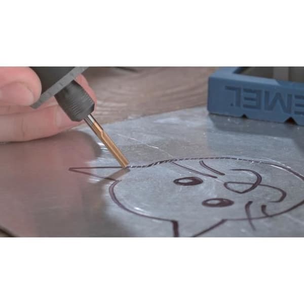 Dremel Max 9901 höghållfast volframkarbidbor - ø3,2 mm pipa