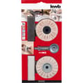 Miniatyrbild 2 av 4: kwb 485300 Polerings-set - 6-delars inkl. Polerpasta 6 st