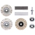 Miniatyrbild 1 av 4: kwb 485300 Polerings-set - 6-delars inkl. Polerpasta 6 st