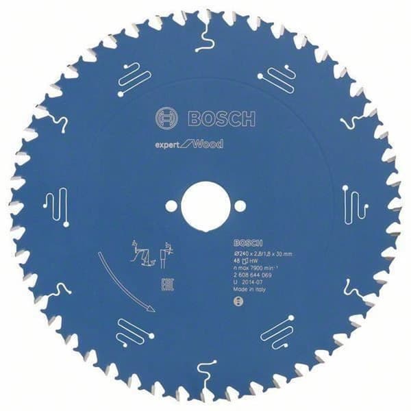 Cirkelsågsblad - Bosch - 2 608 644 069 - 24 cm - 3 cm - 1,8 mm