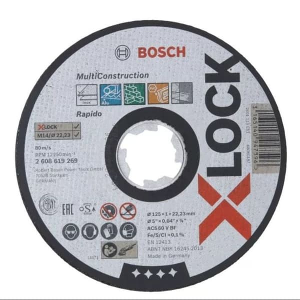Bosch tillbehör 2608619269 Kapskiva 125 mm 22,23 mm 1 st.