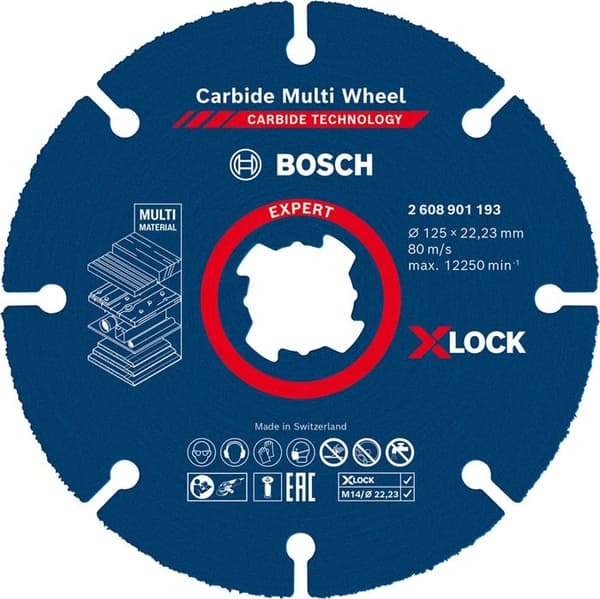 Disk A CRUNCIATION CARBID MULTI HJUL 125 MM - Bosch Expert -