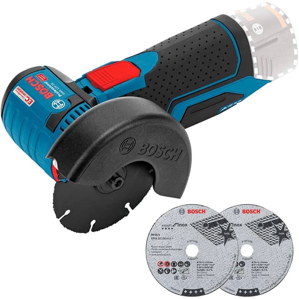 Bosch Professional Trådløs Gws 12v-76 76 Mm Blå,Sort