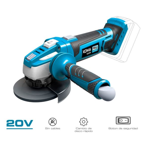 Koma Tools Kværn 08752 Blå One Size / EU Plug