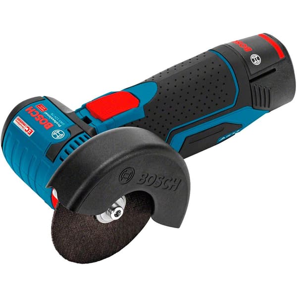 Bosch Professional Trådløs Gws 12v-76 2x Gba 12v 3.0 76 Mm Blå,Sort