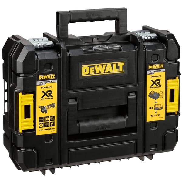 Dewalt Trådløs Vinkel Dcg405p3-qw Gul