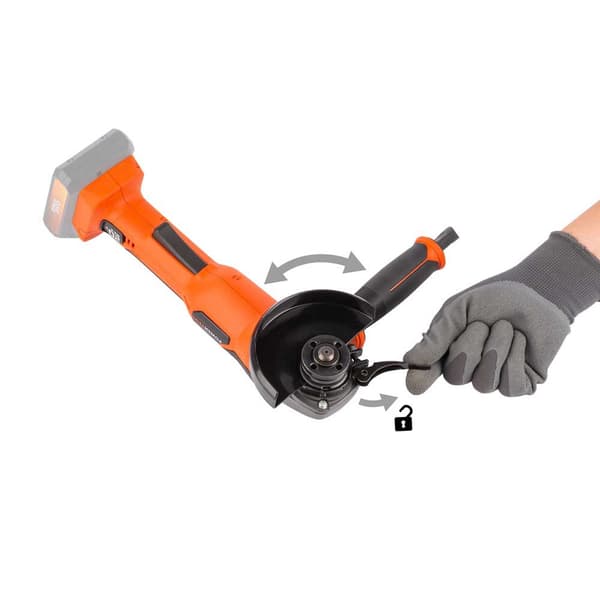 Powerplus Vinkelskivesliber Powdp35100 115 Mm Søvfarvet