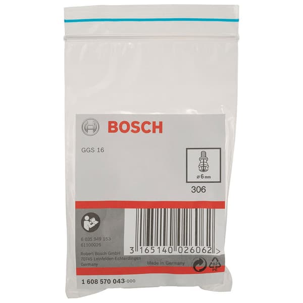 Bosch Professional Kiristyspuristimen Kiristysmutteri 6 Mm Hopeinen