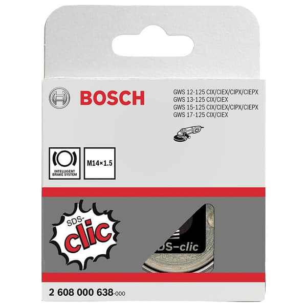 Bosch Professional Kvarnklämmutter Sds Clic 1.5 Mm Guld